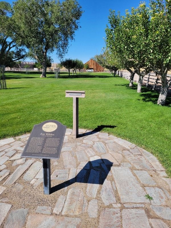 Salt Lake to Southern California Road - Cove Fort Marker. Click for full size. Salt Lake to Southern California Road - Cove Fort Marker image. Click for full size.