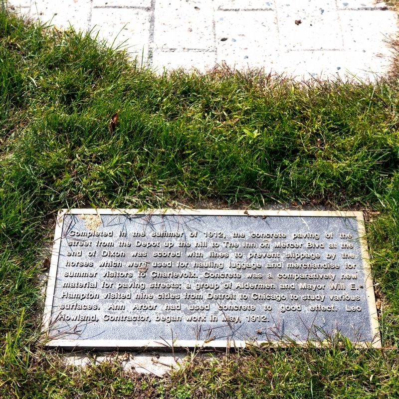 Concrete Paving Marker image. Click for full size.