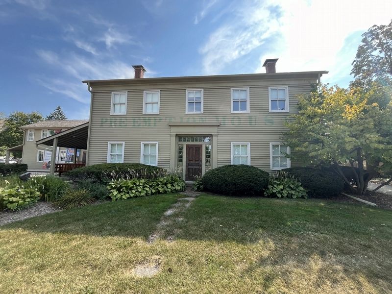Recreated Pre-Emption House at Naper Settlement image. Click for full size.