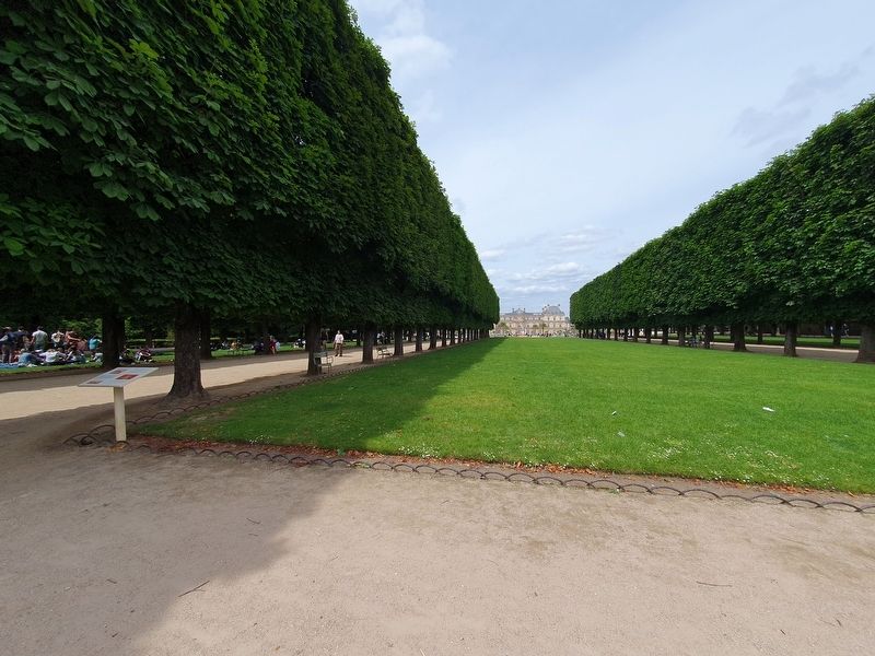 Le Jardin du Luxembourg Marker image. Click for full size.