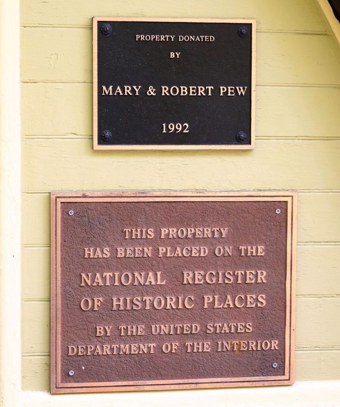 Other Plaques to the Left of the Door image. Click for full size.