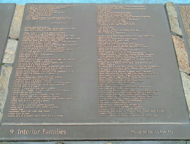 Annus Mirabilis Interior Families Marker image. Click for full size.