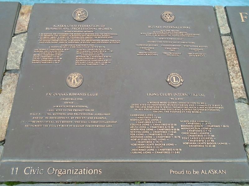 Annus Mirabilis Interior Civic Organizations Marker image. Click for full size.