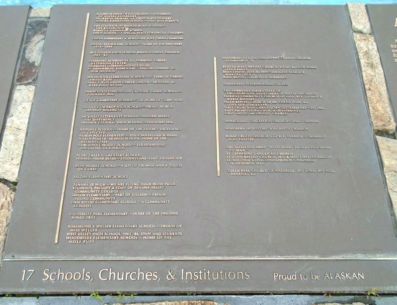 Annus Mirabilis Interior Schools, Churches, & Institutions Marker image. Click for full size.
