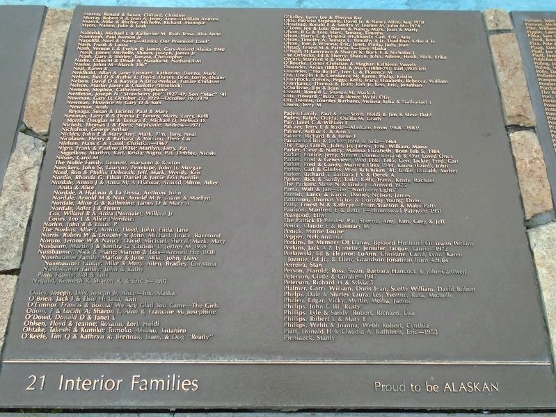 Annus Mirabilis Interior Families Marker image. Click for full size.