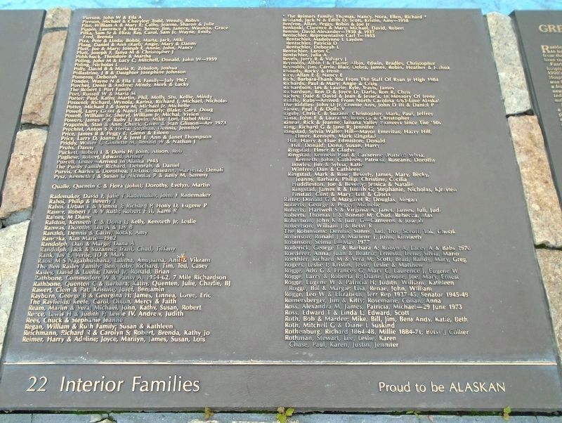 Annus Mirabilis Interior Families Marker image. Click for full size.