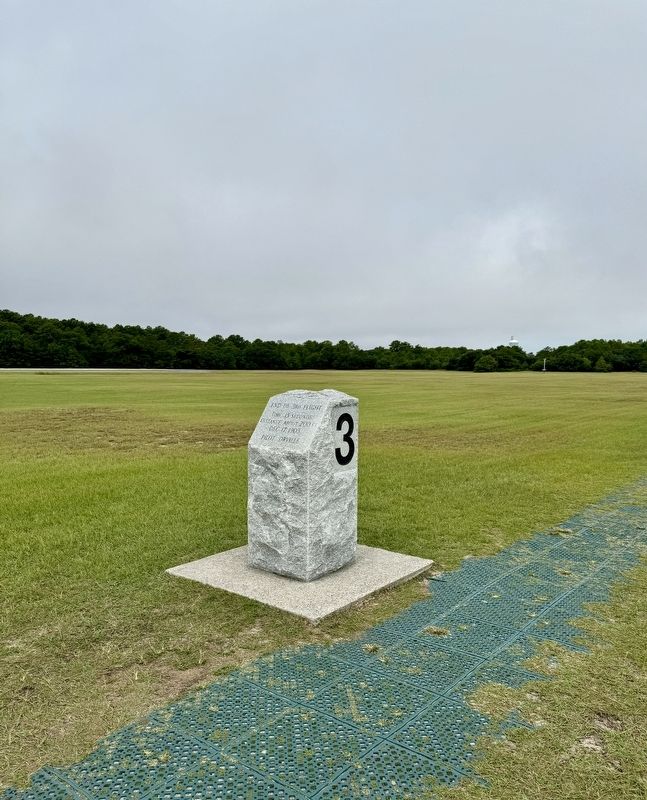 End of 3rd Flight Marker image. Click for full size.