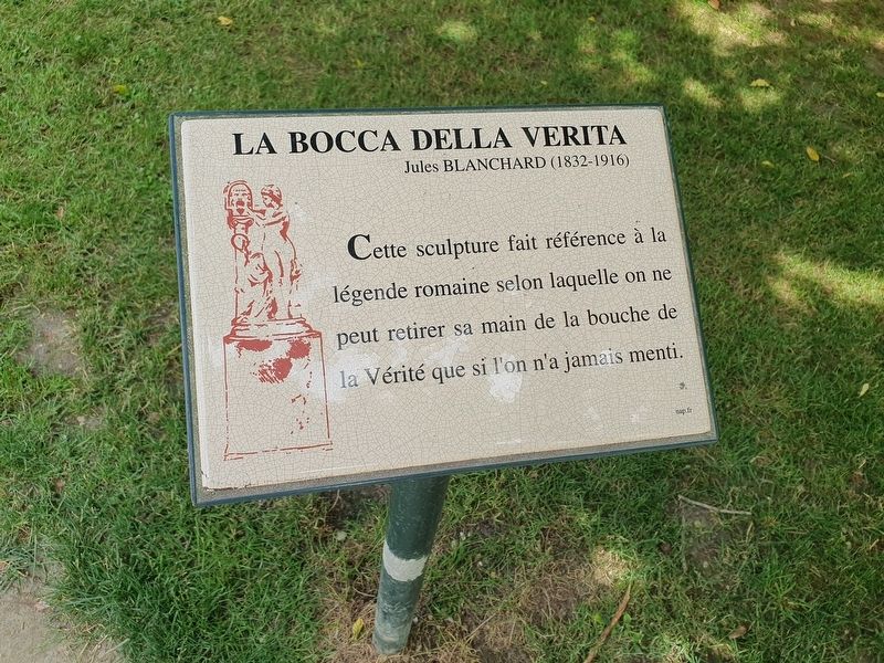 La Bocca della Verita Marker. Click for full size. La Bocca della Verita Marker image. Click for full size.