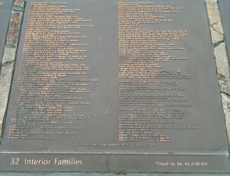 Annus Mirabilis Interior Families Marker image. Click for full size.