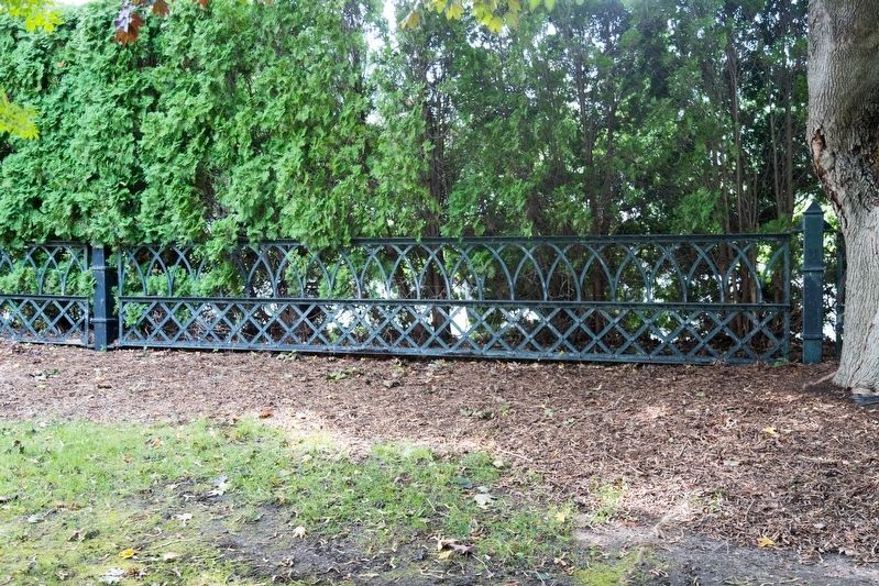 Swing Bridge Railings Now Fences Hoffman Park. Click for full size. Swing Bridge Railings Now Fences Hoffman Park image. Click for full size.