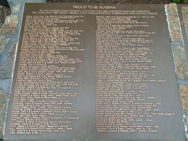 Annus Mirabilis Interior Families and Organizations Marker image. Click for full size.