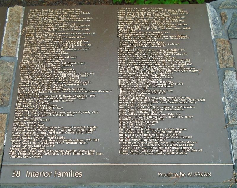 Annus Mirabilis Interior Families Marker image. Click for full size.