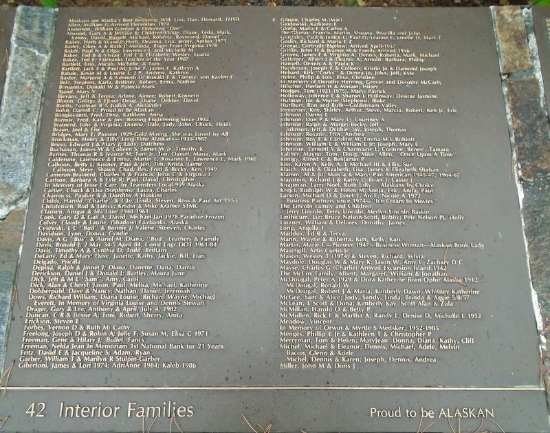 Annus Mirabilis Interior Families Marker image. Click for full size.