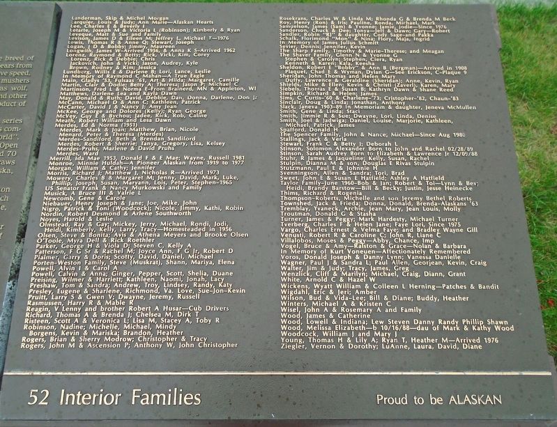 Annus Mirabilis Interior Families Marker image. Click for full size.