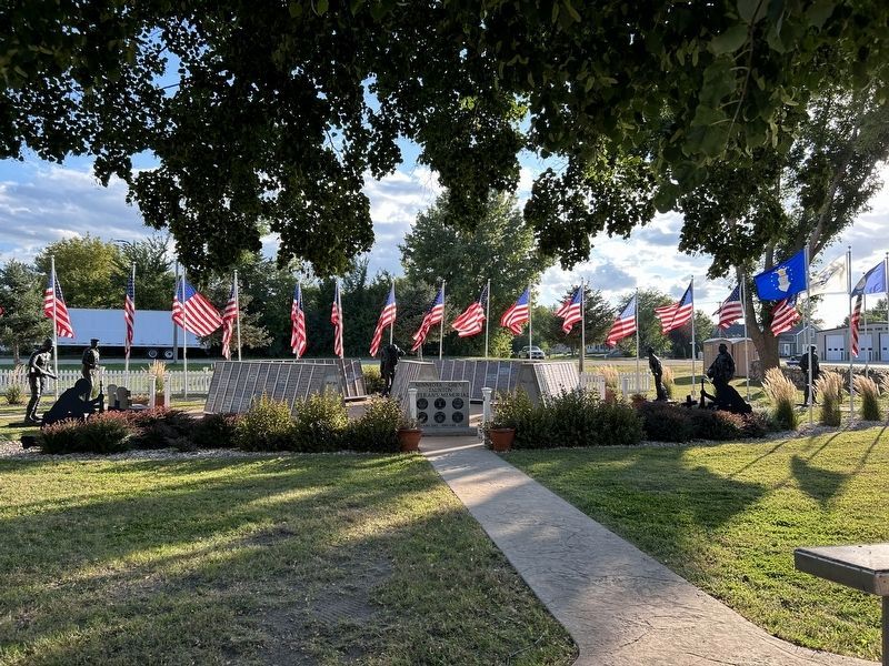 Minneota - Ghent - Taunton - Veteran's Memorial image. Click for full size.