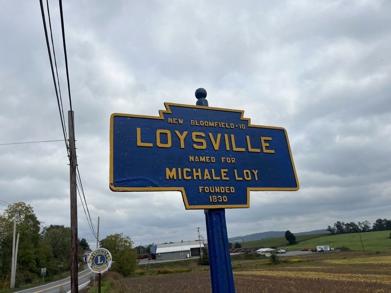 Loysville Marker image. Click for full size.