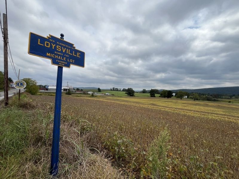Loysville Marker image. Click for full size.