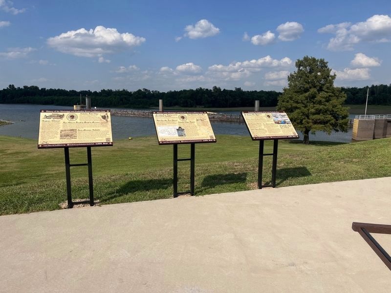 Economic Development of the Lower Kaskaskia River Marker image. Click for full size.