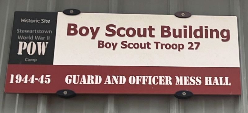 Boy Scout Building Marker image. Click for full size.
