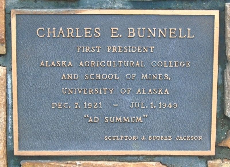 Charles E. Bunnell Marker image. Click for full size.