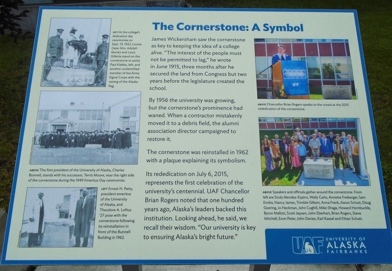 The Cornerstone: A Symbol Marker image. Click for full size.
