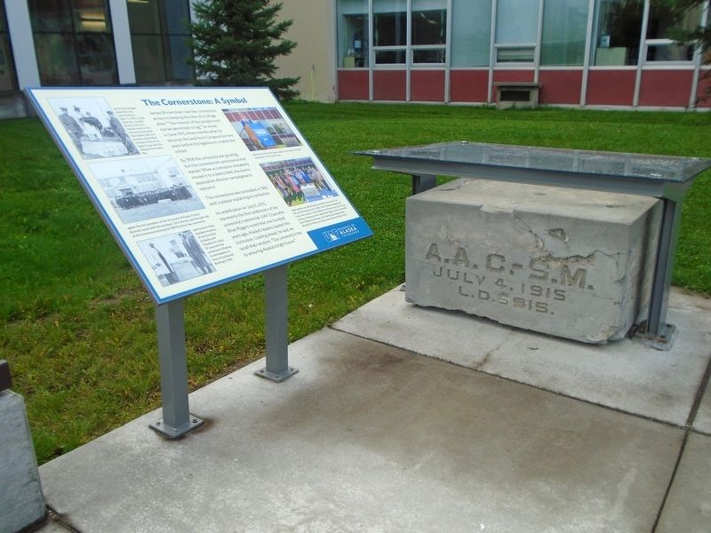 The Cornerstone and Marker image. Click for full size.