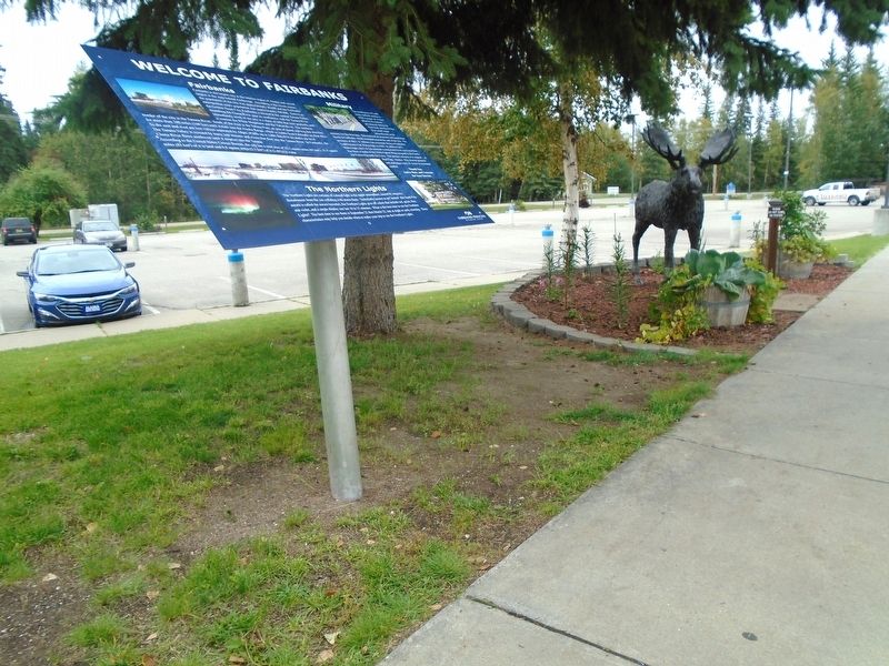 Welcome to Fairbanks Marker. Click for full size. Welcome to Fairbanks Marker image. Click for full size.
