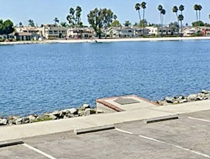 Marine Stadium and Marker image. Click for full size.