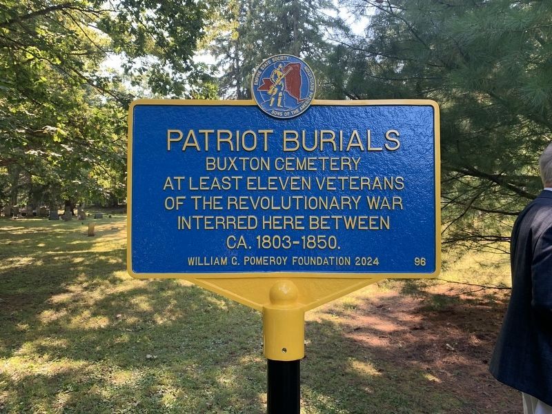 Patriot Burials Marker image. Click for full size.
