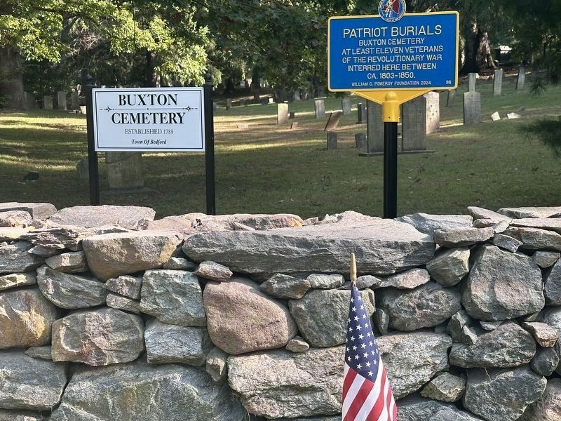 Patriot Burials Marker image. Click for full size.
