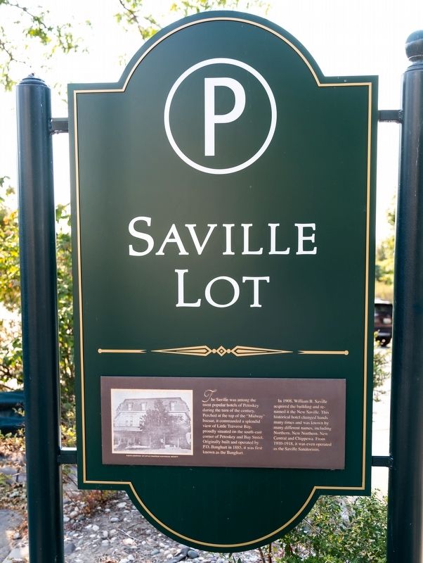 Saville Lot Marker image. Click for full size.