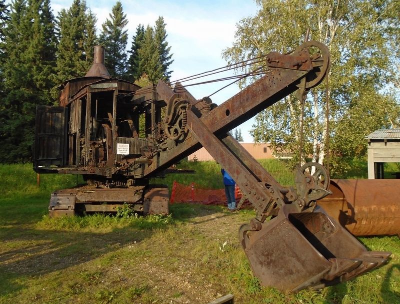Steam Operated Shovel Marker image. Click for full size.