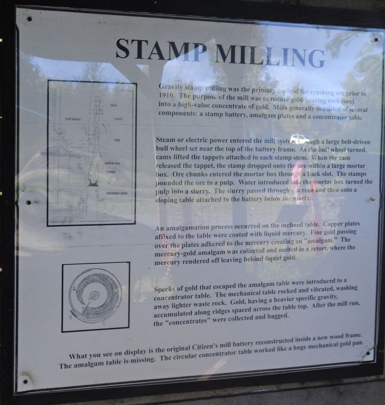 Stamp Milling Marker image. Click for full size.