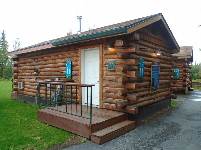 Cordelia Karshner Marker on Cabin 11 image. Click for full size.