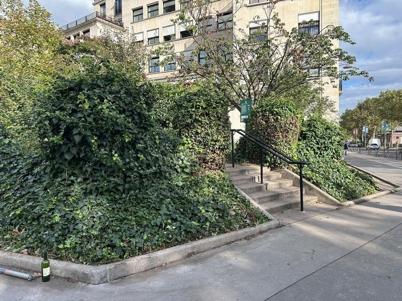 Jardin Marie Trintignant (1933) Marker - wide view. Click for full size. Jardin Marie Trintignant (1933) Marker - wide view image. Click for full size.