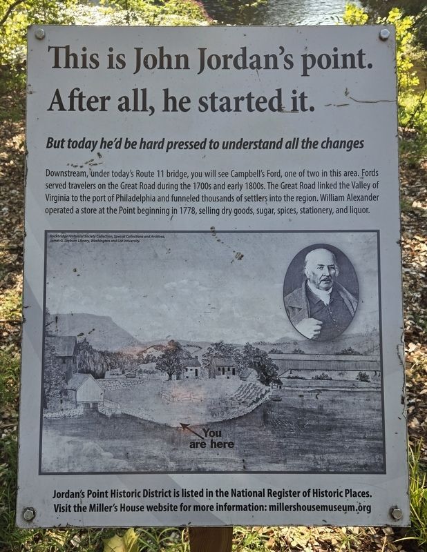This is John Jordan's point. After all, he started it. Marker. Click for full size. This is John Jordan's point. After all, he started it. Marker image. Click for full size.
