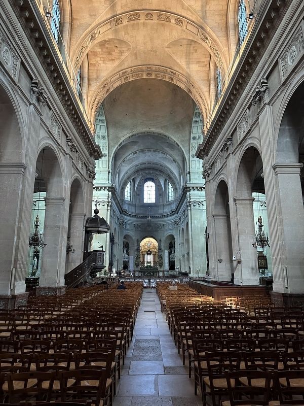 Eglise Saint-Nicolas-du-Chardonnet interior. Click for full size. Eglise Saint-Nicolas-du-Chardonnet interior image. Click for full size.