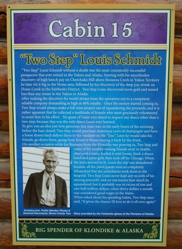 "Two Step" Louis Schmidt Marker. Click for full size. "Two Step" Louis Schmidt Marker image. Click for full size.