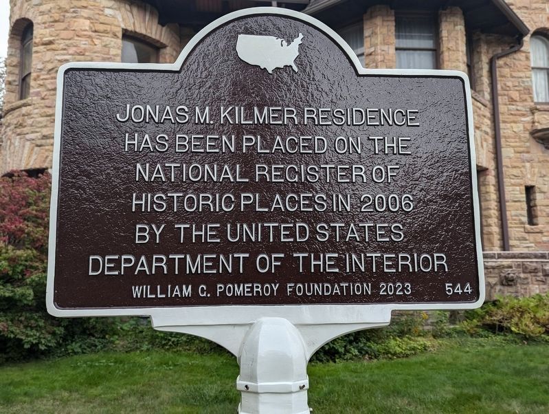 Jonas M. Kilmer Residence Marker image. Click for full size.