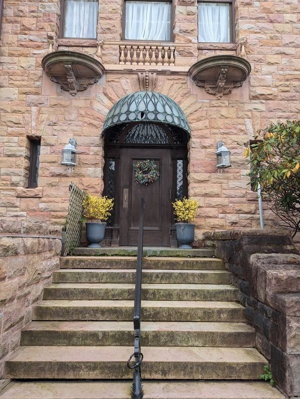 Jonas M. Kilmer Mansion Entrance image. Click for full size.