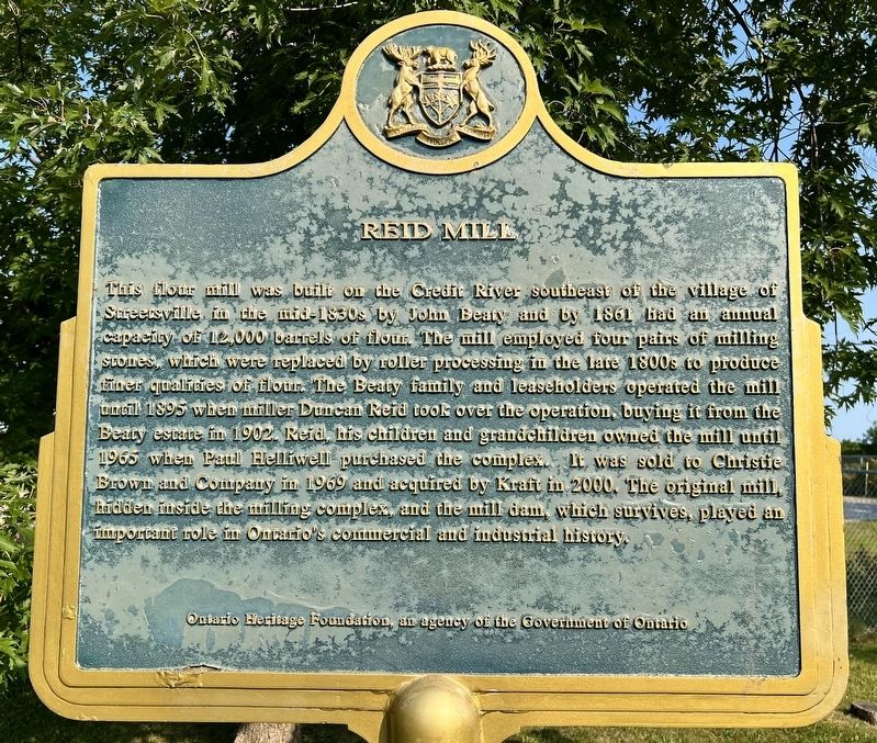 Reid Mill Marker image. Click for full size.