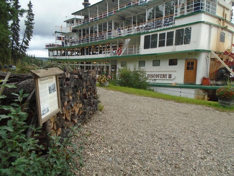 Steamboat Wood Marker and Discovery III image. Click for full size.