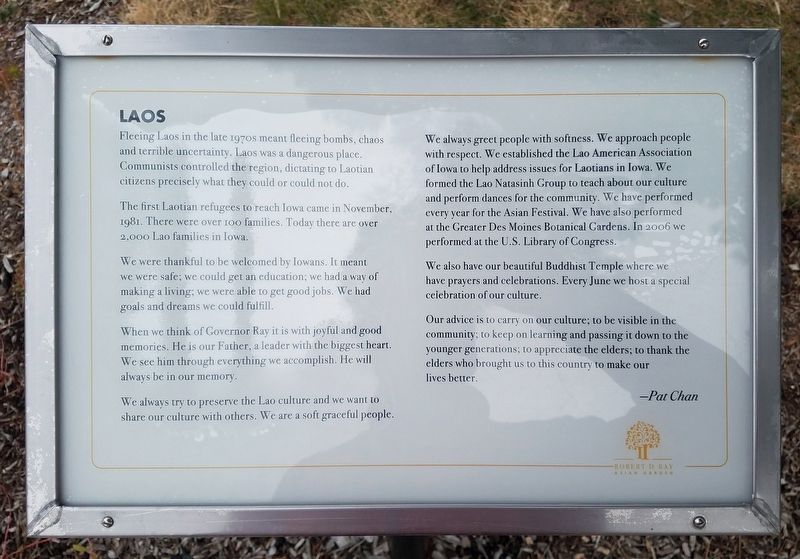 Laos Marker. Click for full size. Laos Marker image. Click for full size.