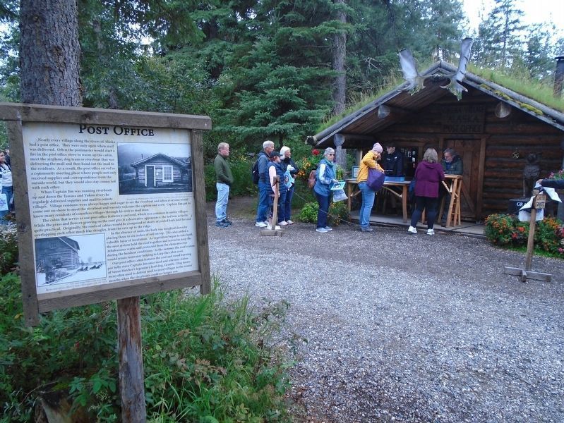 Post Office and Marker image. Click for full size.