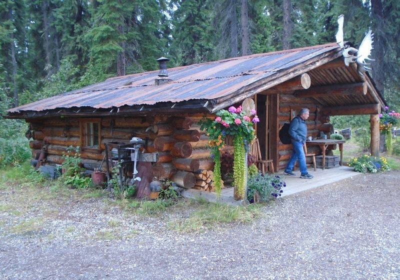 Howard Luke Cabin Replica image. Click for full size.