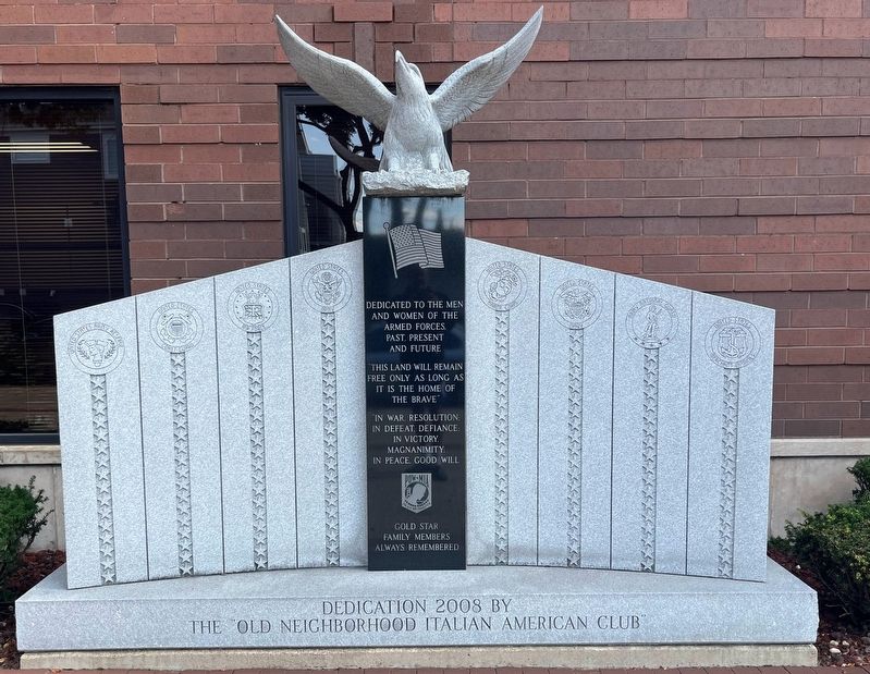Veterans Memorial Marker image. Click for full size.