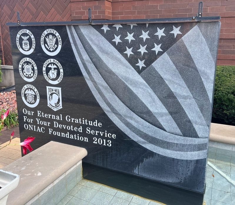 Veterans Memorial Marker. Click for full size. Veterans Memorial Marker image. Click for full size.