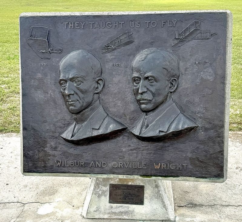 Wilbur and Orville Wright � They Taught us to Fly image. Click for full size.
