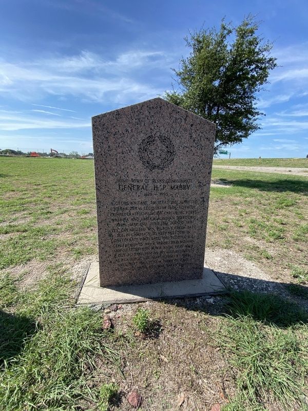 General H.P. Mabry Marker. Click for full size. General H.P. Mabry Marker image. Click for full size.