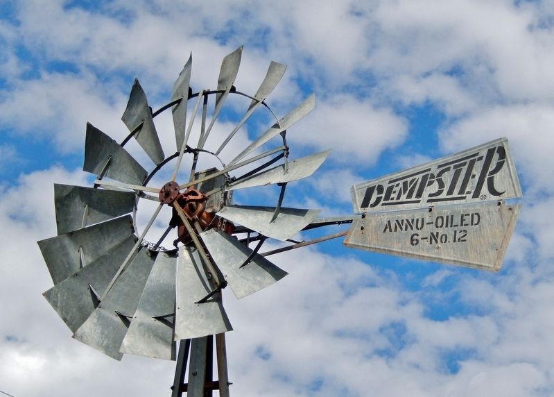 Dempster Windmill Detail image. Click for full size.